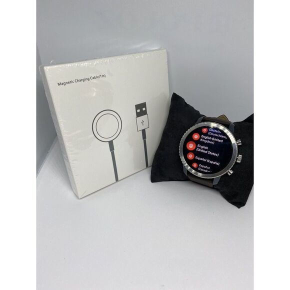 Fossil Gen 3 Authentic Genuine Smart Watch Custom Band FTW4004 BA123 - Picture 1 of 11